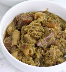 Ayamase (Ofada) Stew + Assorted Meat